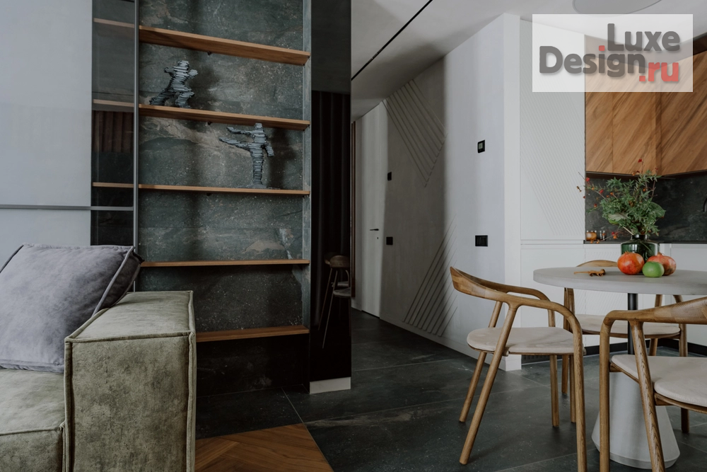 Дизайн интерьера двухкомнатной квартиры "Диагонали" (фото 32)