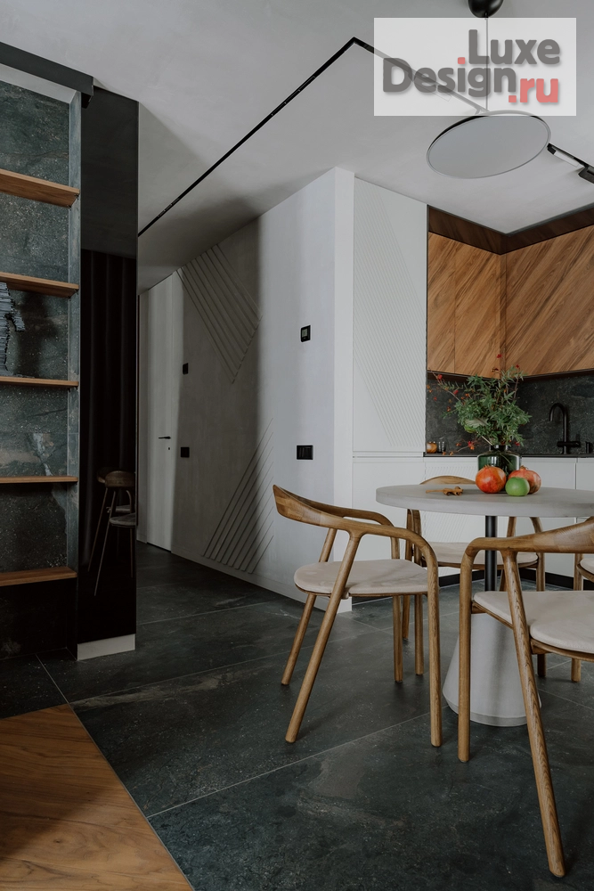 Дизайн интерьера двухкомнатной квартиры "Диагонали" (фото 33)