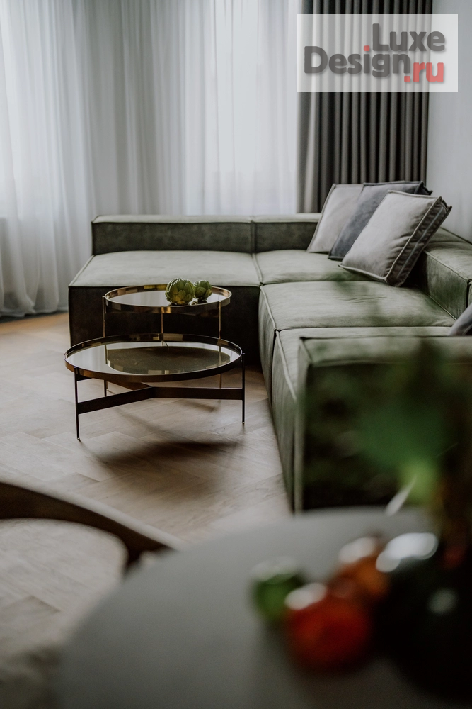 Дизайн интерьера двухкомнатной квартиры "Диагонали" (фото 36)