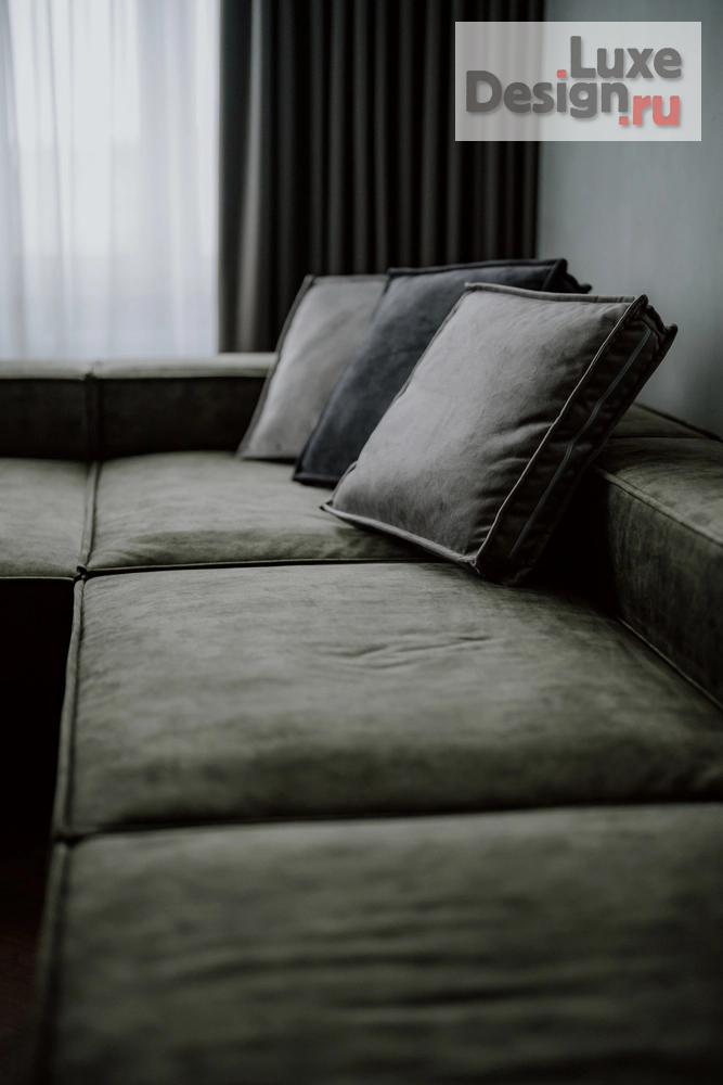 Дизайн интерьера двухкомнатной квартиры "Диагонали" (фото 37)