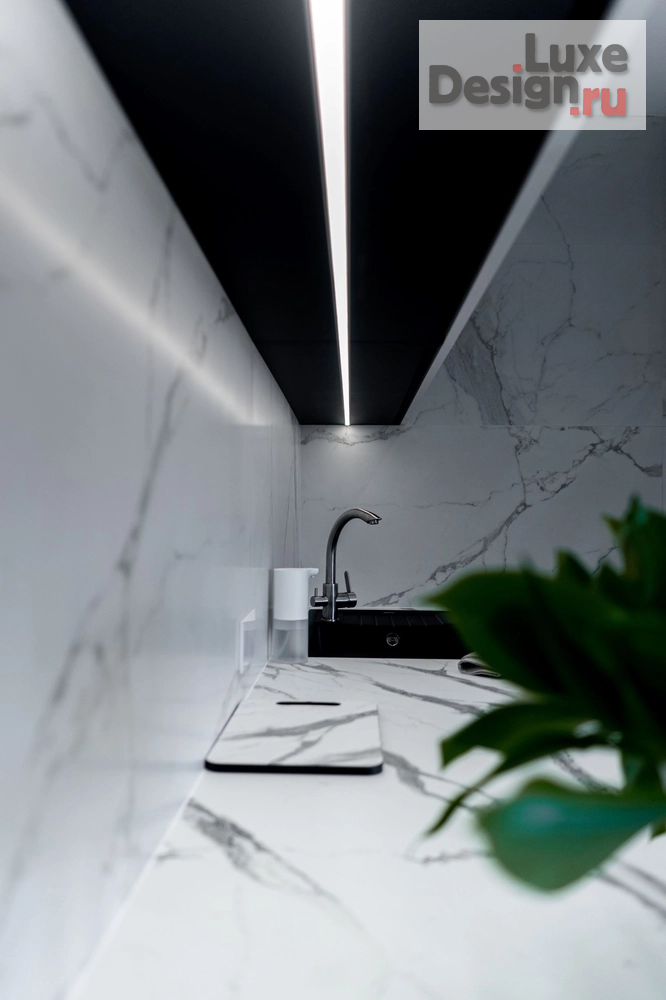 Дизайн интерьера частного дома "WHITE" (фото 7) от дизайнера Жучко Алина Андреевна Дизайн интерьера частного дома "WHITE" (фото 7)