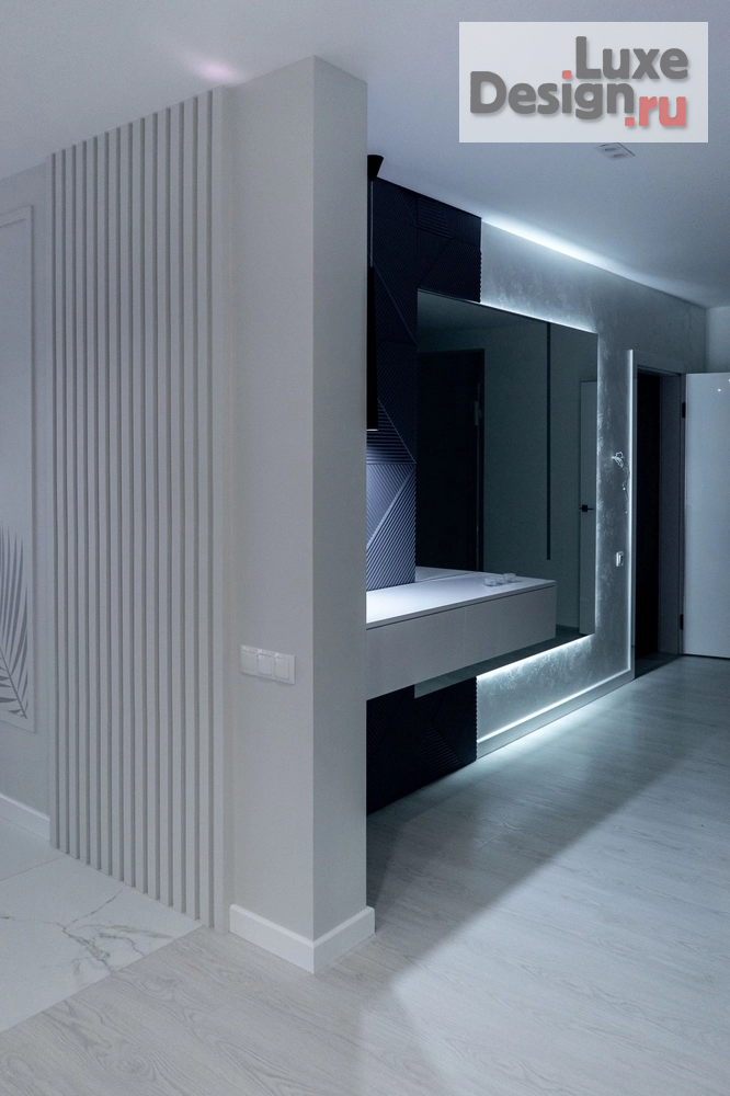 Дизайн интерьера частного дома "WHITE" (фото 11) от дизайнера Жучко Алина Андреевна Дизайн интерьера частного дома "WHITE" (фото 11)