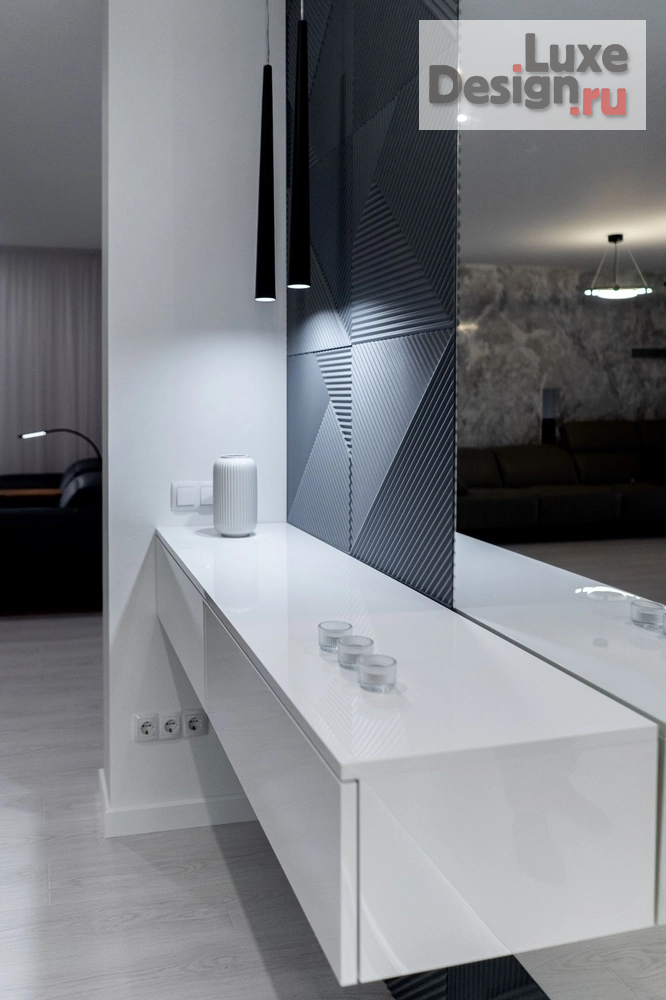 Дизайн интерьера частного дома "WHITE" (фото 13) от дизайнера Жучко Алина Андреевна Дизайн интерьера частного дома "WHITE" (фото 13)