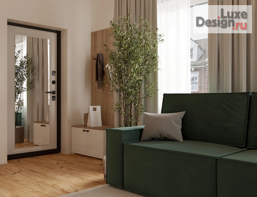 Дизайн интерьера загородного дома "Домик с банькой" (фото 3)