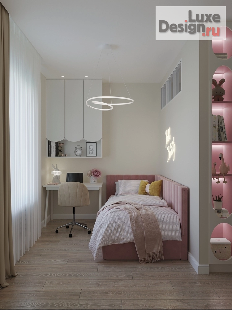 Дизайн интерьера однокомнатной квартиры "ЖК Парк Апрель" (фото 23)
