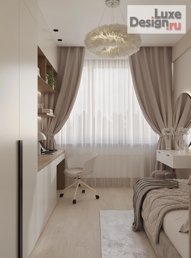 Дизайн интерьера квартиры "                                                                   Квартира ЖК Afi Tower " (фото 27)