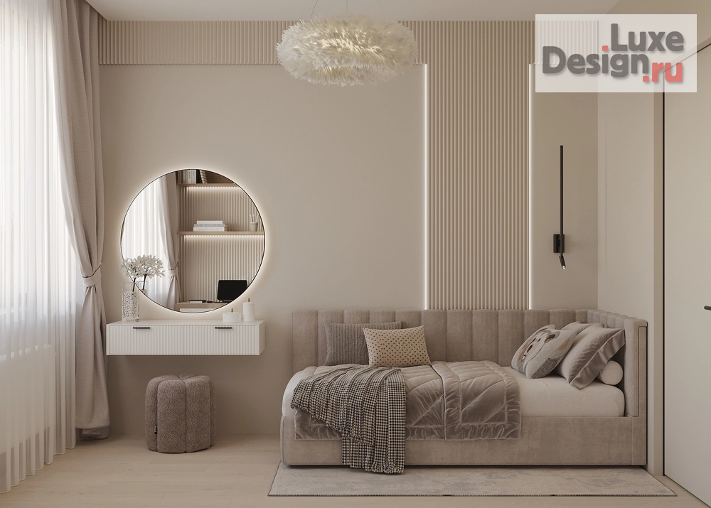 Дизайн интерьера квартиры "                                                                   Квартира ЖК Afi Tower " (фото 25)