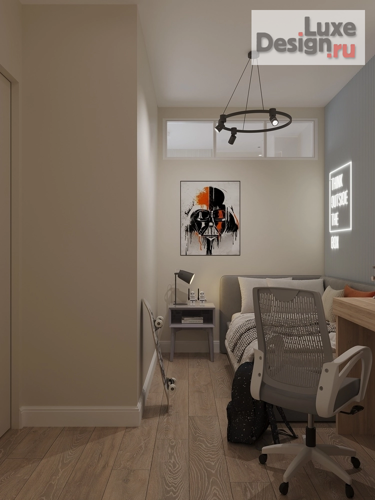 Дизайн интерьера однокомнатной квартиры "ЖК Парк Апрель" (фото 18)