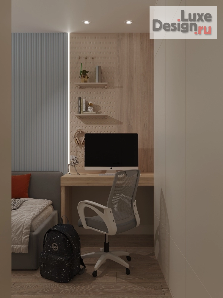 Дизайн интерьера однокомнатной квартиры "ЖК Парк Апрель" (фото 21)