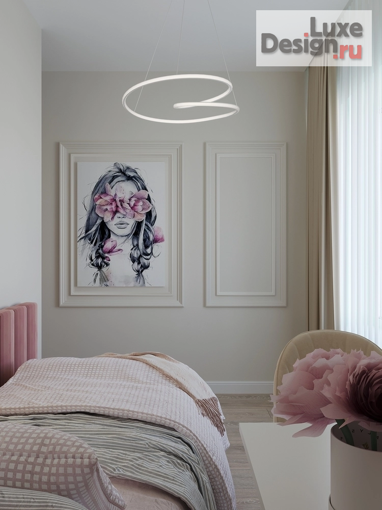 Дизайн интерьера однокомнатной квартиры "ЖК Парк Апрель" (фото 26)