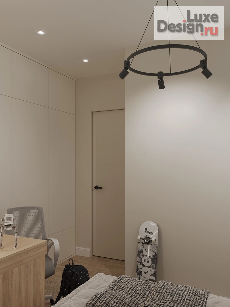 Дизайн интерьера однокомнатной квартиры "ЖК Парк Апрель" (фото 22)
