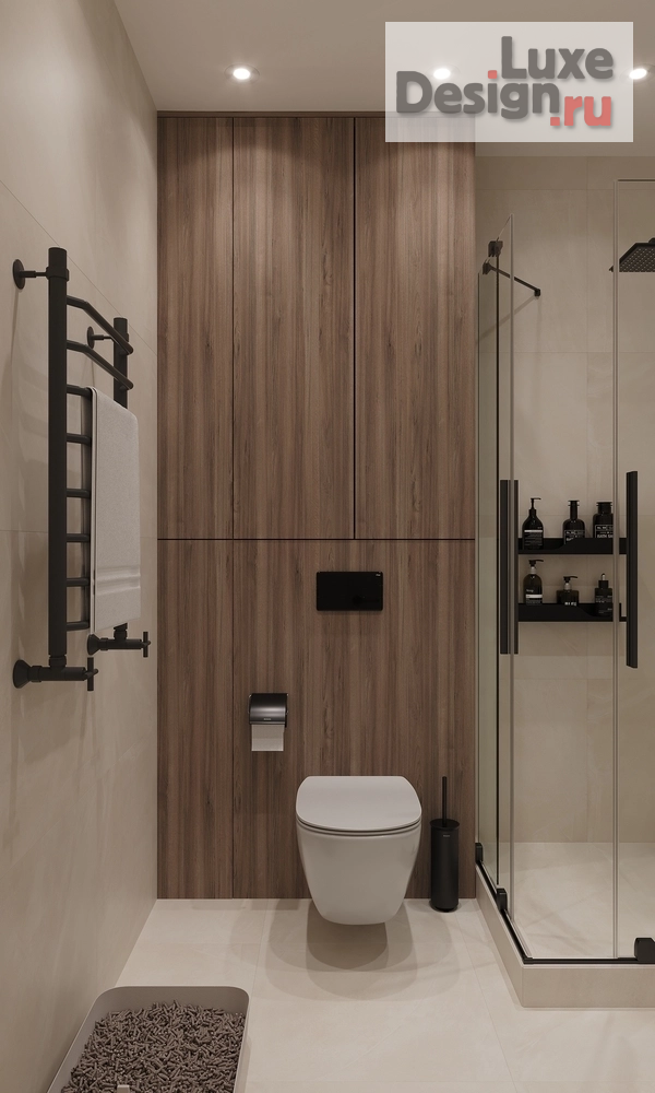 Дизайн интерьера однокомнатной квартиры "ЖК Парк Апрель" (фото 14)