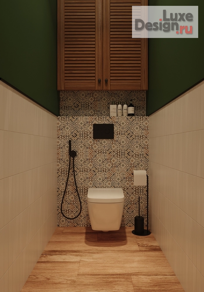 Дизайн интерьера загородного дома "Домик с банькой" (фото 19)