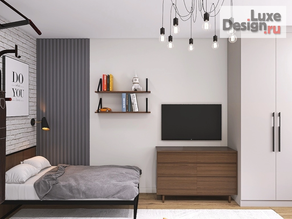 Дизайн интерьера комнаты "Детская для подростка" (фото 3)