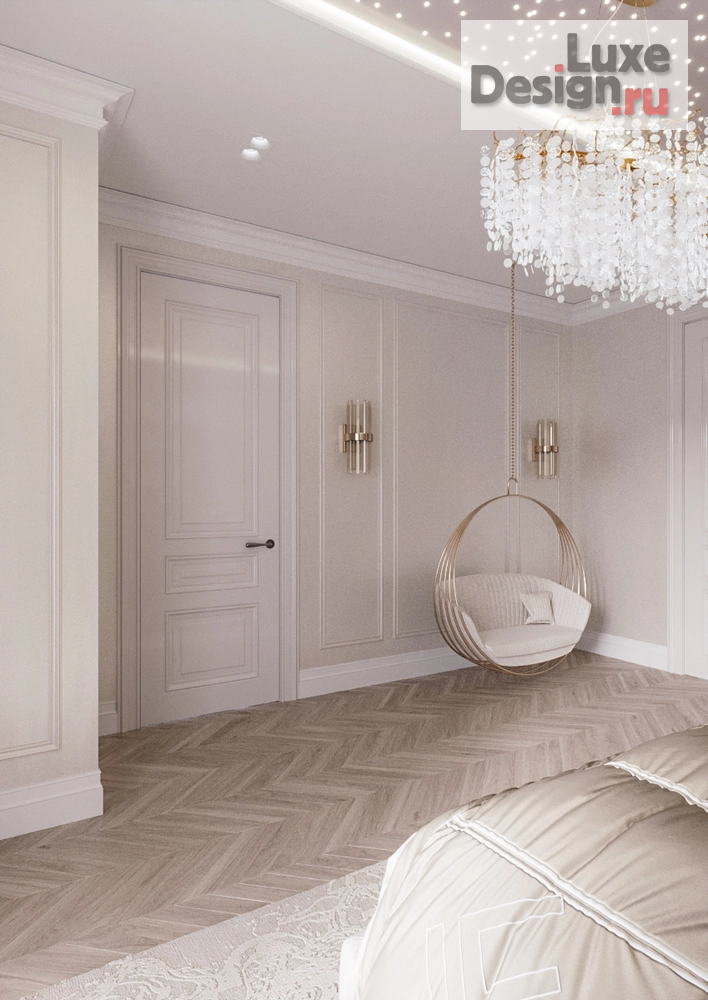 Дизайн интерьера четырехкомнатной квартиры "Современная классика 170 кв. Москва ЖК RiverSky" (фото 33)