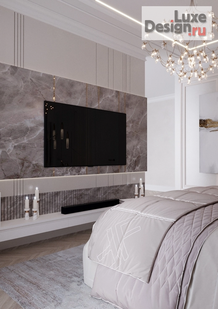 Дизайн интерьера четырехкомнатной квартиры "Современная классика 170 кв. Москва ЖК RiverSky" (фото 46)