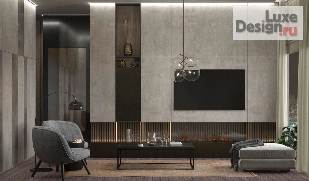 Дизайн интерьера однокомнатной квартиры "Этнические нотки" (фото 3)