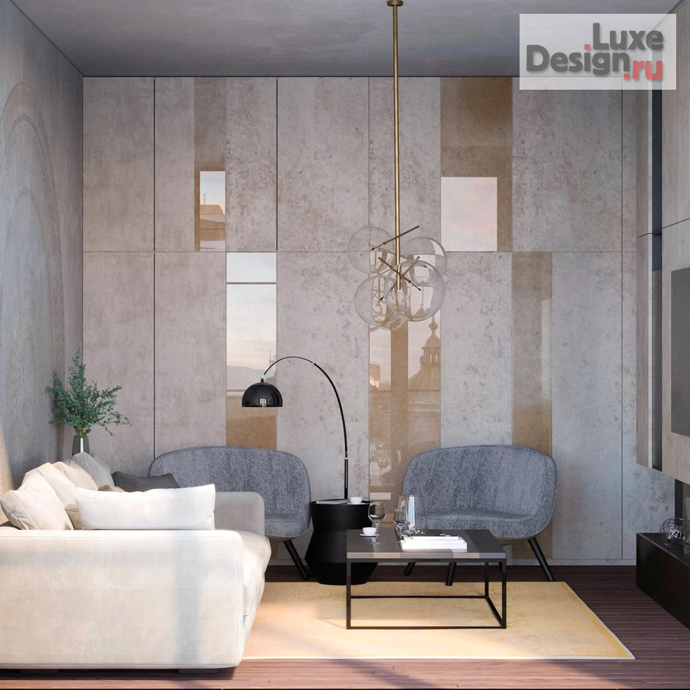 Дизайн интерьера однокомнатной квартиры "Этнические нотки" (фото 4)