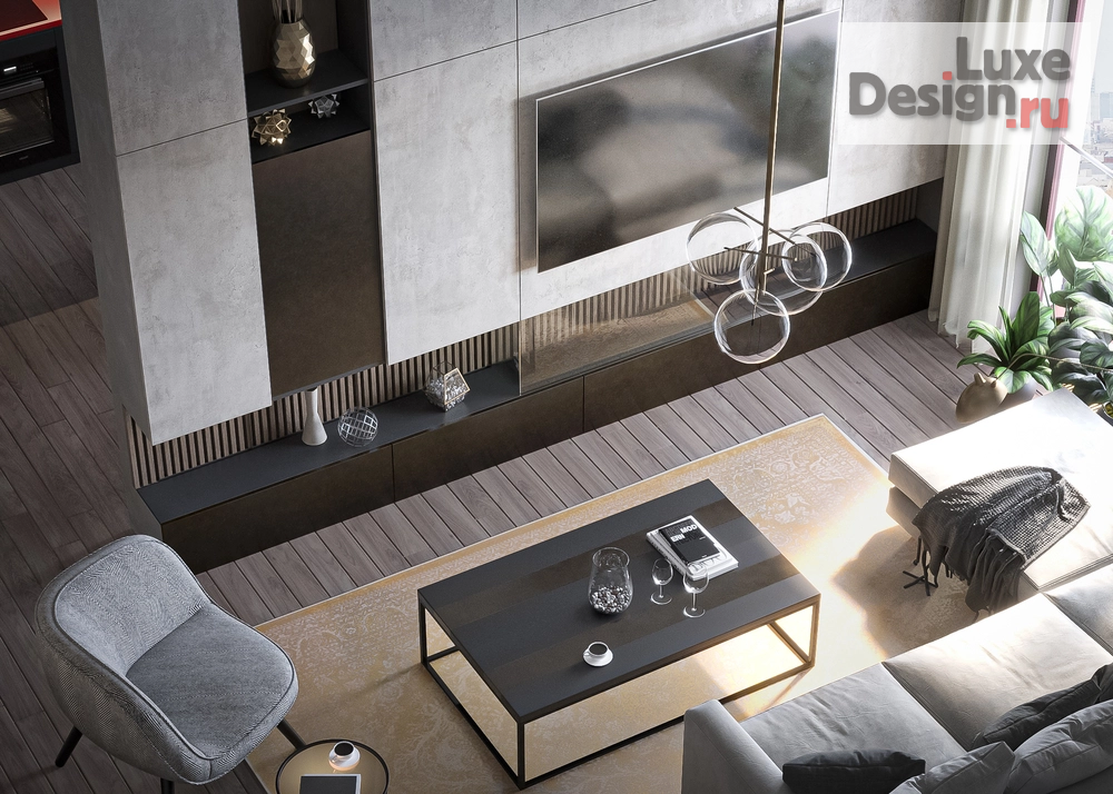 Дизайн интерьера однокомнатной квартиры "Этнические нотки" (фото 6)