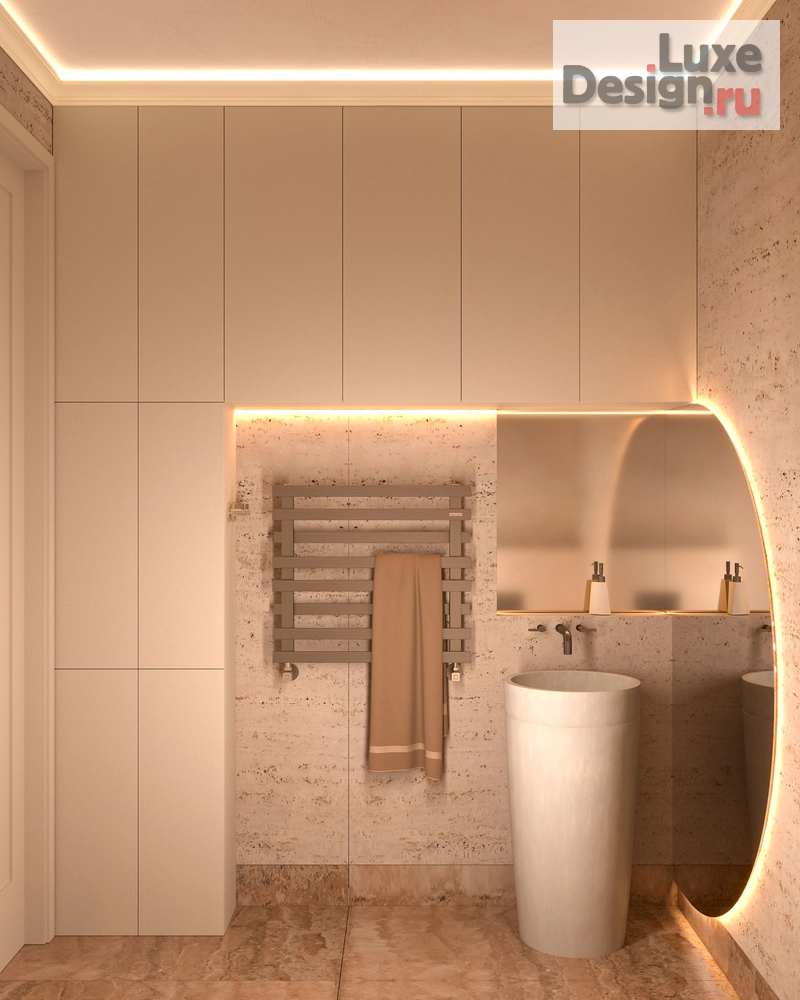 Дизайн интерьера однокомнатной квартиры "В японском стиле" (фото 8)