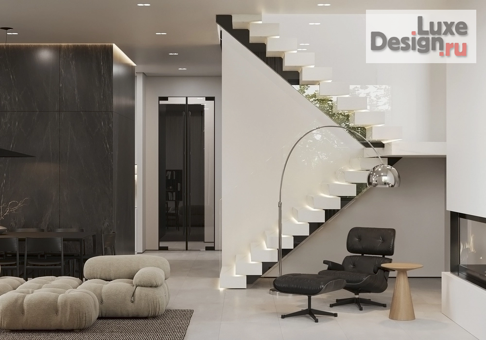 Дизайн интерьера загородного дома "ЗАГОРОДНЫЙ ДОМ В КП "ЛЕСНАЯ АВИАЦИЯ"" (фото 11)