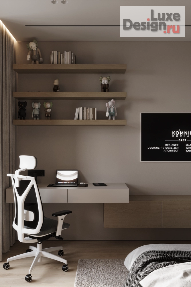 Дизайн интерьера квартиры "ЖК МИХАЛКОВСКИЙ " (фото 20)