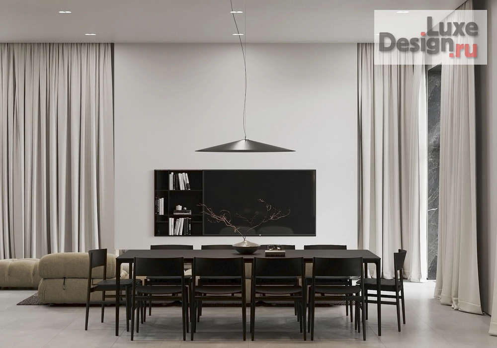 Дизайн интерьера загородного дома "ЗАГОРОДНЫЙ ДОМ В КП "ЛЕСНАЯ АВИАЦИЯ"" (фото 3)