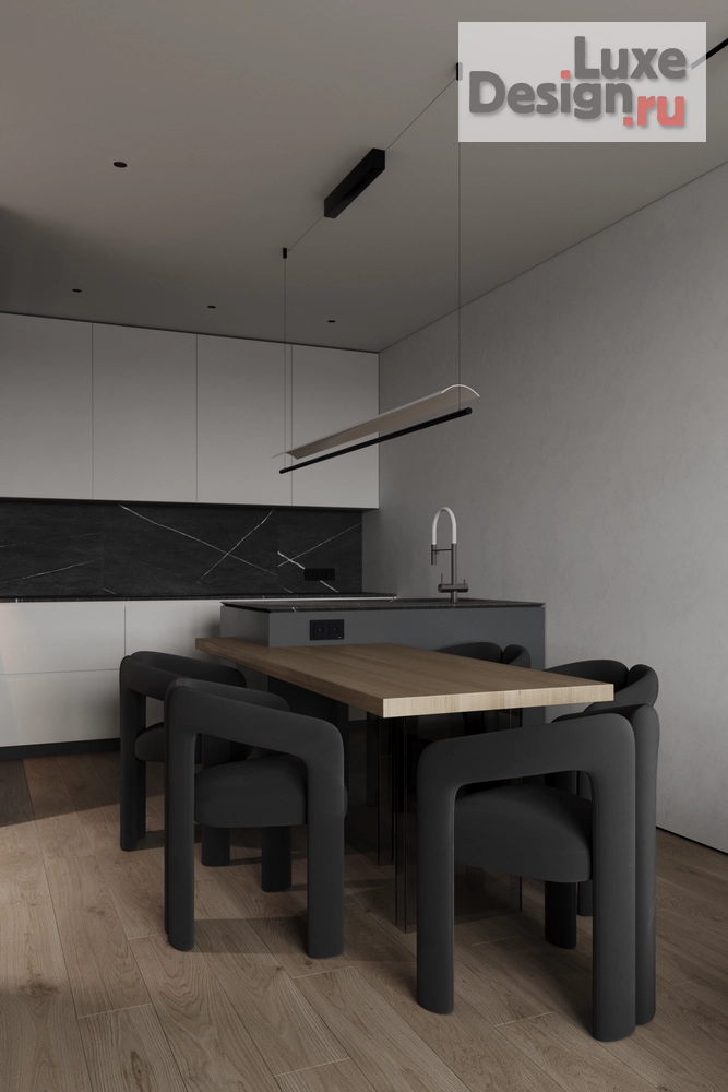 Дизайн интерьера квартиры "ЖК ЕВРОПЕЙСКИЙ БЕРЕГ" (фото 7)