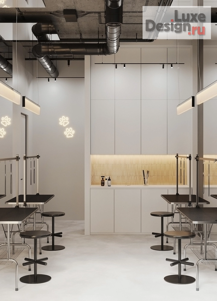 Дизайн интерьера салона красоты "ГРУМИНГ-САЛОН" (фото 8)