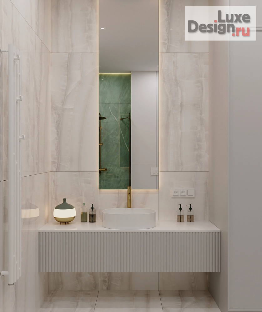 Дизайн интерьера трехкомнатной квартиры "Noble" (фото 11)