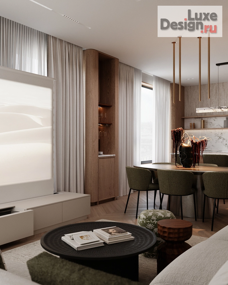 Дизайн интерьера трехкомнатной квартиры "Foriver" (фото 12)
