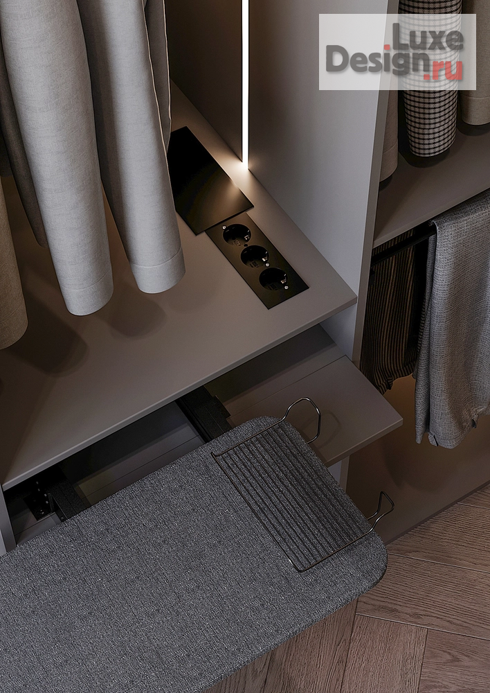 Дизайн интерьера трехкомнатной квартиры "Noble" (фото 18)