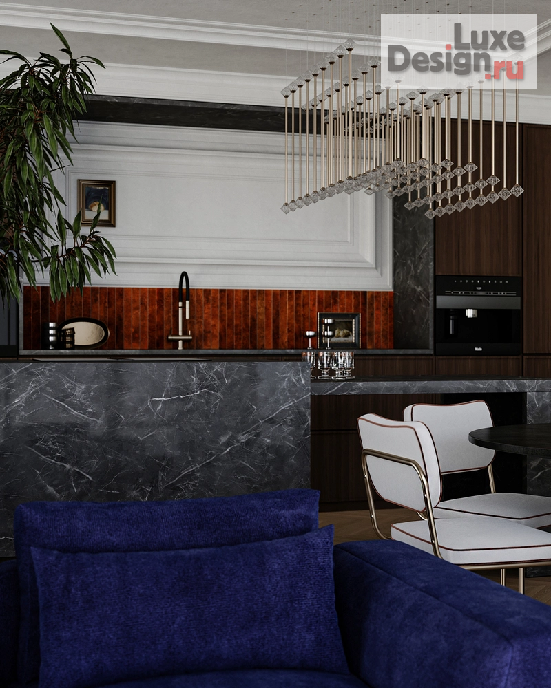 Дизайн интерьера кухни "HIGHLIFE" (фото 2)