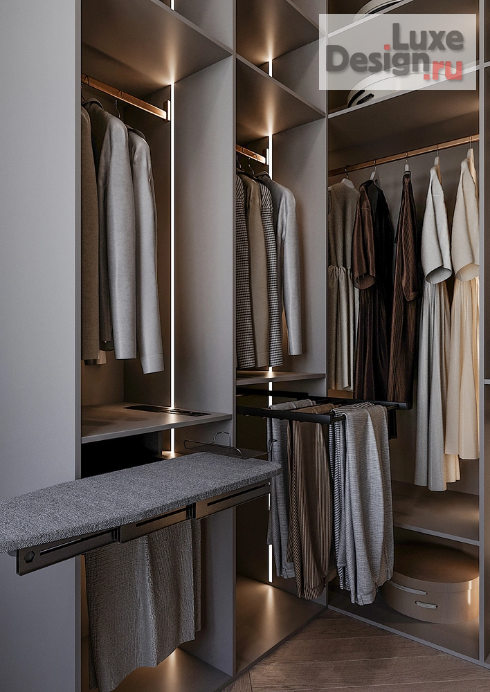 Дизайн интерьера трехкомнатной квартиры "Noble" (фото 17)