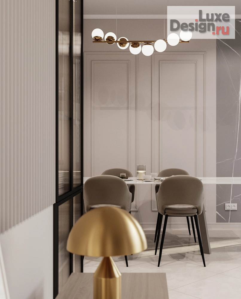 Дизайн интерьера коттеджа "Bright day" (фото 2) от дизайнера Балабаева Анна FORM.A Дизайн интерьера коттеджа "Bright day" (фото 2)