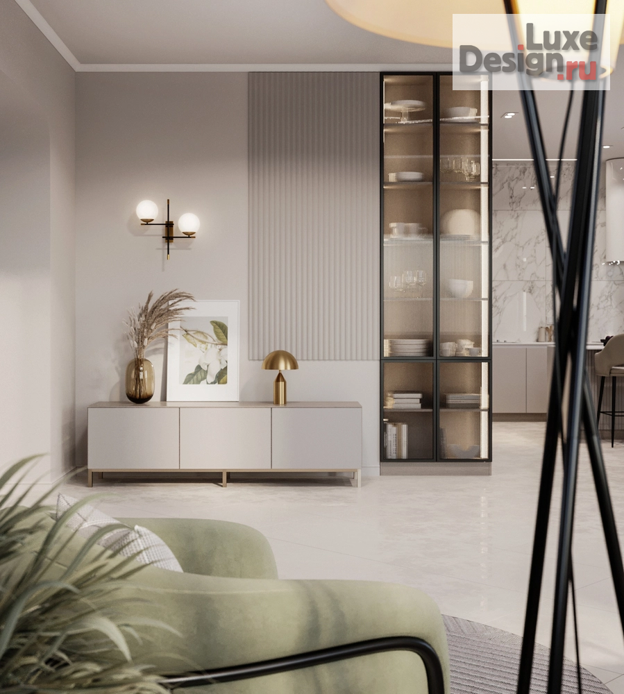 Дизайн интерьера коттеджа "Bright day" (фото 1) от дизайнера Балабаева Анна FORM.A Дизайн интерьера коттеджа "Bright day" (фото 1)