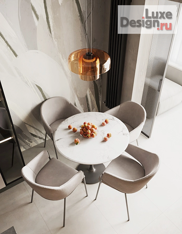 Дизайн интерьера двухкомнатной квартиры "ЖК Все Свои" (фото 9)