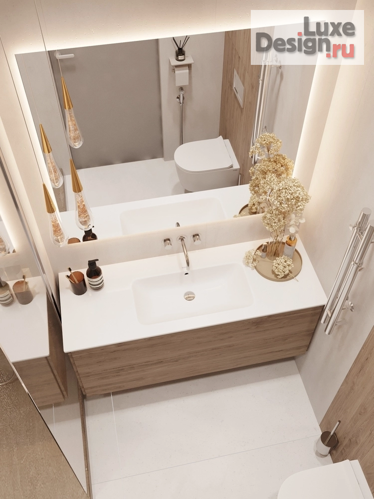 Дизайн интерьера двухкомнатной квартиры "ЖК Все Свои" (фото 21)