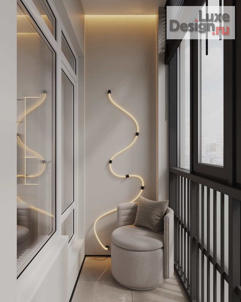 Дизайн интерьера двухкомнатной квартиры "Квартира в ЖК 1й Шереметьевский " (фото 16)