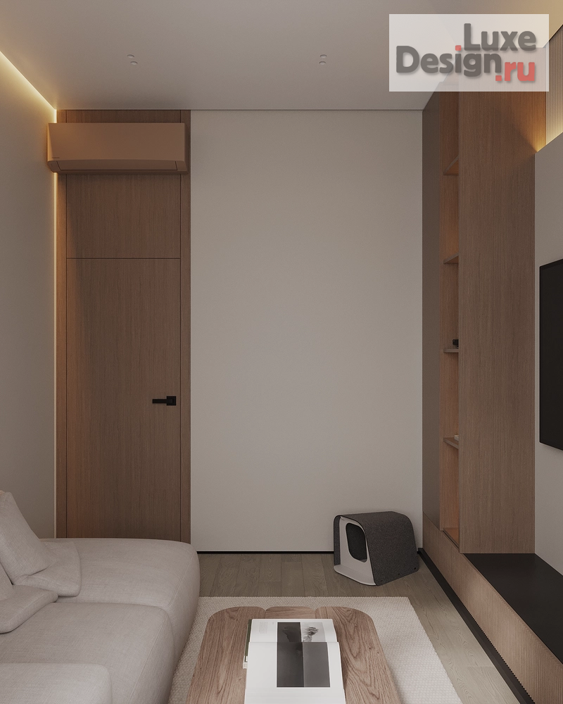 Дизайн интерьера двухкомнатной квартиры "Квартира в ЖК 1й Шереметьевский " (фото 21)