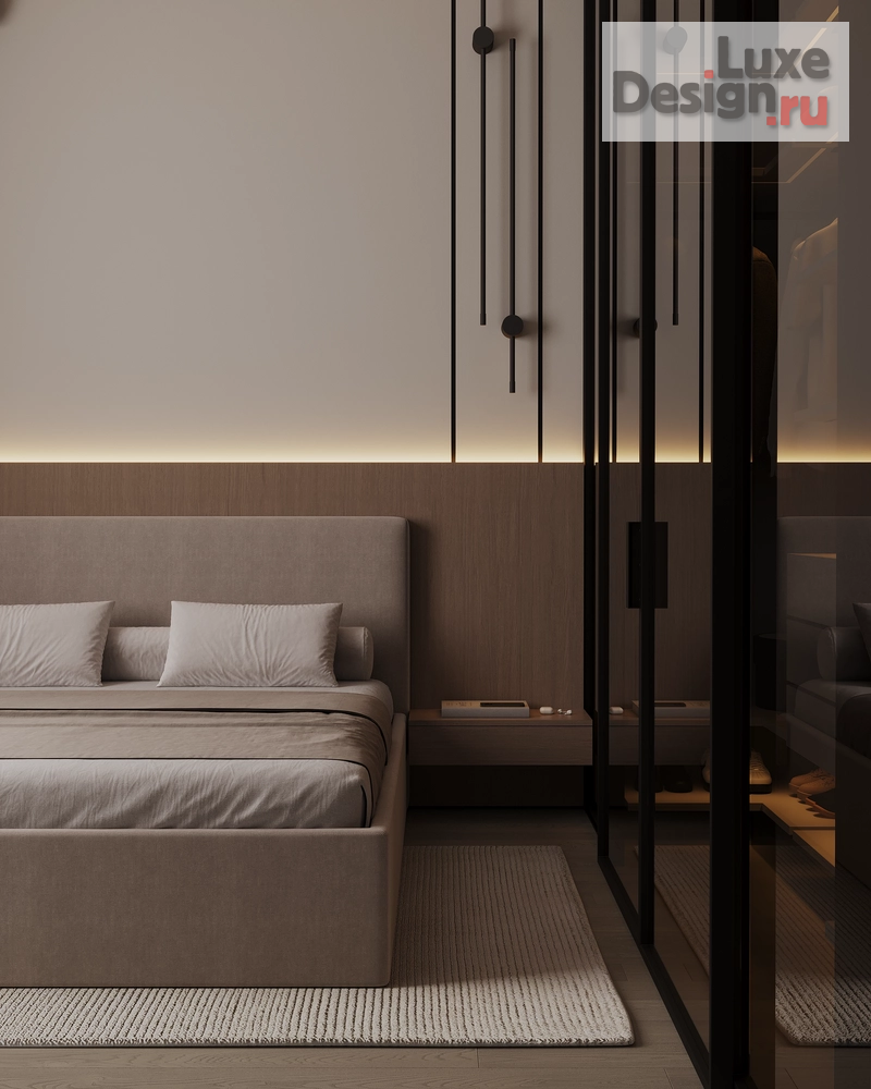 Дизайн интерьера двухкомнатной квартиры "Квартира в ЖК 1й Шереметьевский " (фото 10)