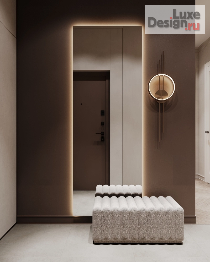 Дизайн интерьера двухкомнатной квартиры "Дизайн квартиры в ЖК Зиларт" (фото 1)