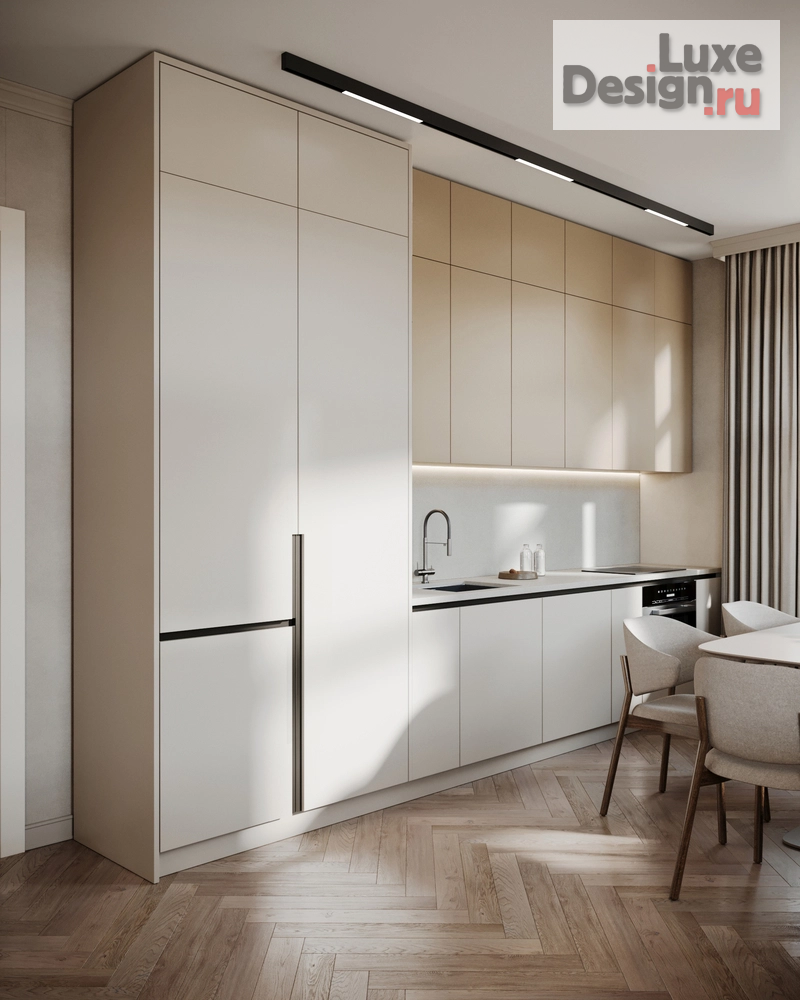 Дизайн интерьера двухкомнатной квартиры "Дизайн квартиры в ЖК Зиларт" (фото 8)