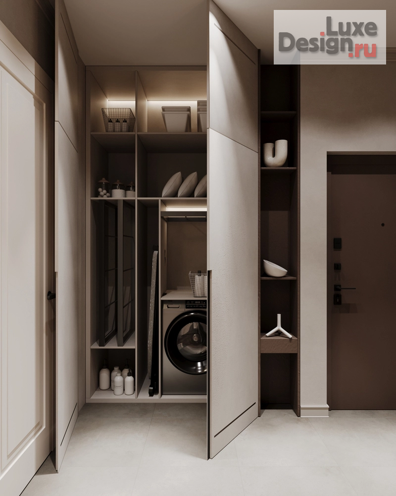 Дизайн интерьера двухкомнатной квартиры "Дизайн квартиры в ЖК Зиларт" (фото 6)