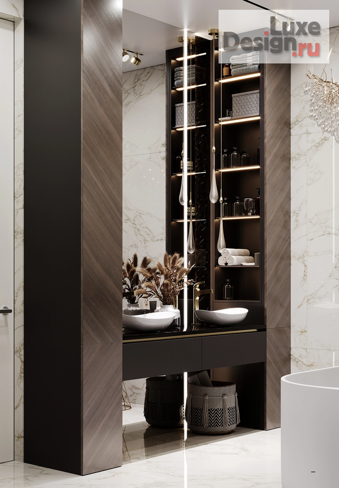 Дизайн интерьера двухкомнатной квартиры "Дизайн квартиры в ЖК Прайм Парк " (фото 15)