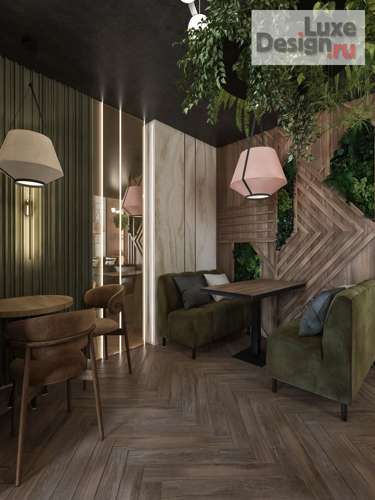 Дизайн интерьера ресторана "Дизайн проект ресторана " (фото 2)