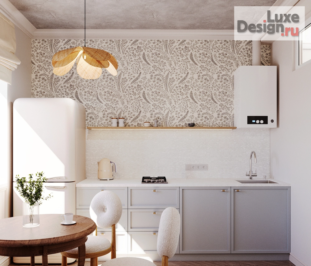 Дизайн интерьера двухкомнатной квартиры "Сталинка 51м" (фото 10)