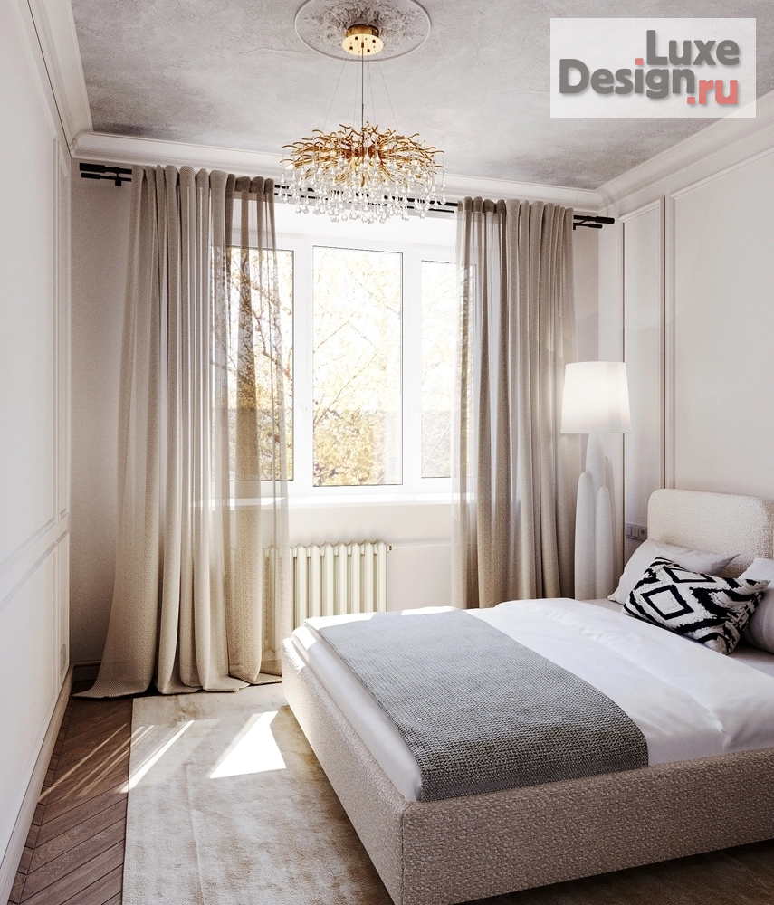 Дизайн интерьера двухкомнатной квартиры "Сталинка 51м" (фото 13)