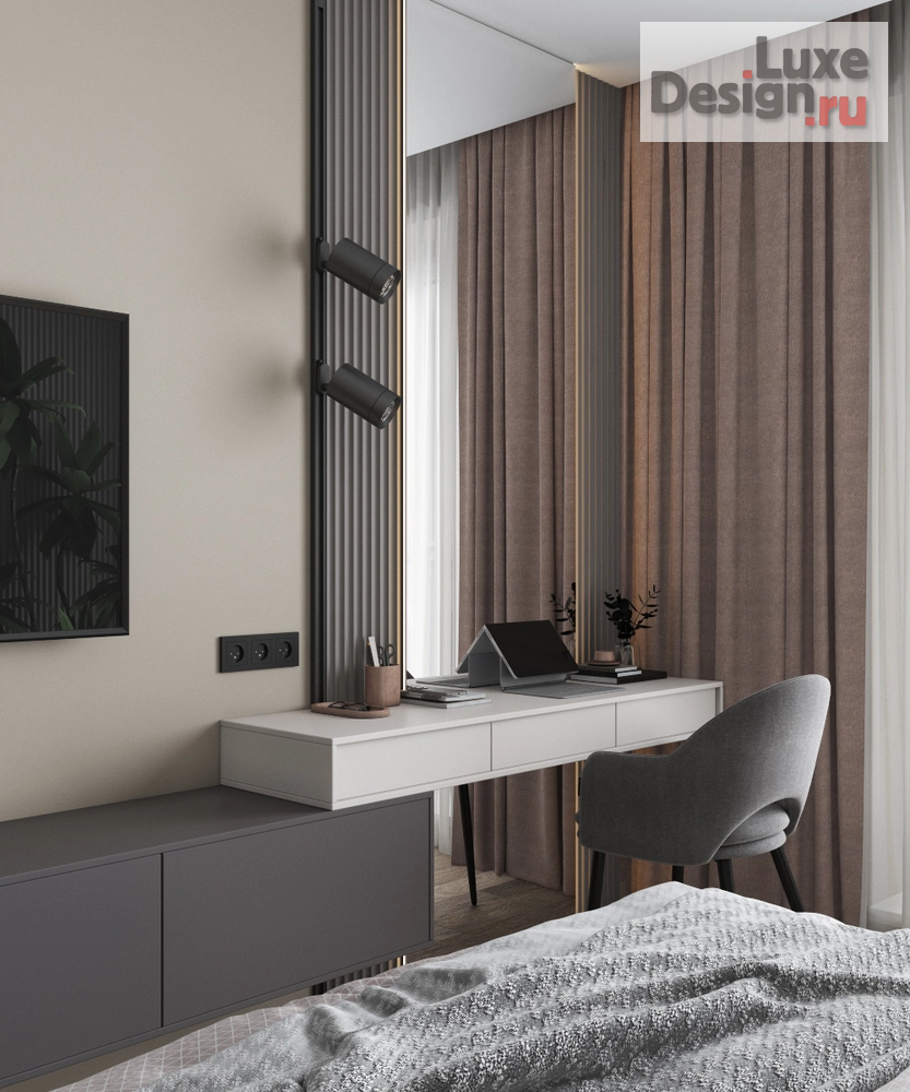 Дизайн интерьера квартиры "Дизайн проект квартиры в г. Санкт-Петербург" (фото 7) от дизайнера Шевлякова Наталья Дизайн интерьера квартиры "Дизайн проект квартиры в г. Санкт-Петербург" (фото 7)