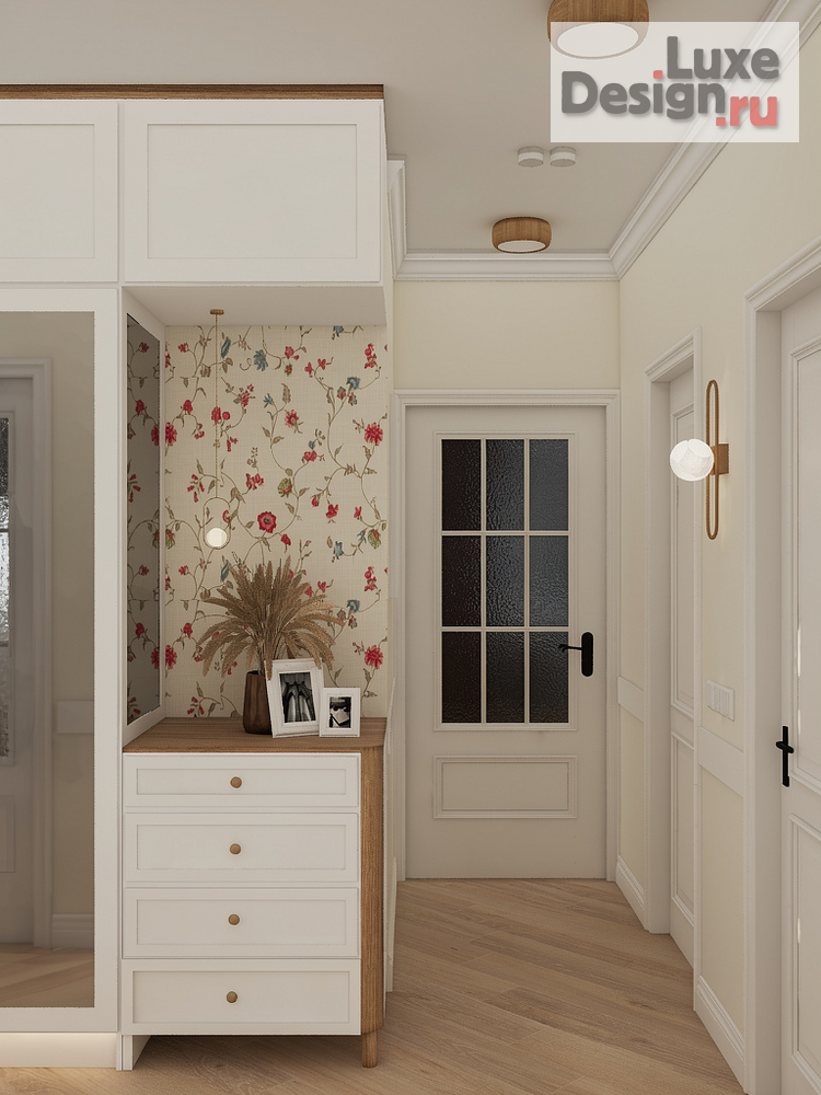 Дизайн интерьера двухкомнатной квартиры "Квартира в стиле Прованс" (фото 3)